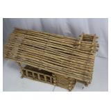 Twig Log Cabin Miniature - Handcrafted Rustic Wood House
