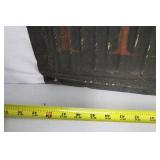 Halloween Sign - Painted Wood Plank with Red Lettering