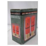Shot Shell Salt & Pepper Set - Magnum (Red Ceramic Shakers)