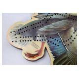 Duck-Shaped Wooden Wall Plaque - Saber-Tooth Co. Perforated Body