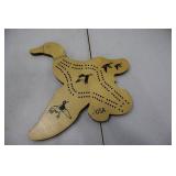 Duck-Shaped Wooden Wall Plaque - Saber-Tooth Co. Perforated Body