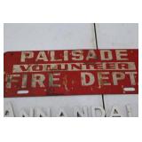 Fire Dept Sign Lot - Palisade Volunteer Fire Dept & Annandale Fire Dept