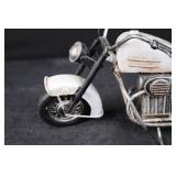 Vintage Tin Motorcycle Toy - Unbranded