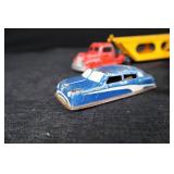 Vintage Tin Toy Vehicles - Assorted Lot of Cars, Trucks, Plane