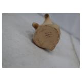 Vintage Ceramic Bunny Figurine - Two-Piece Detachable Head (Made in Germany US Zone)