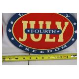 Round Tin Signs - Liberty & Jubilee