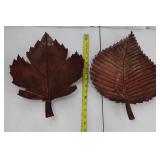 Leaf Trays - Metal Leaf Shapes
