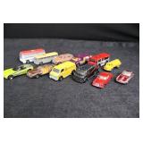 Die-Cast Toy Vehicles - Assorted Vintage Miniatures