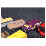 Die-Cast Toy Vehicles - Assorted Vintage Miniatures