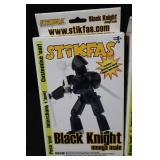 Stikfas Figures - Black Knight Omega Male & Ninja Duel G2 Alpha 2-Pack