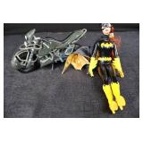 Batman Action Figure & Military Motorcycle Toy