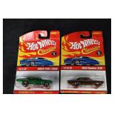 Hot Wheels Classics - Anglia Panel Truck & 1965 Pontiac GTO (Error Hotwheel Says Panek Truck But Is A GTO