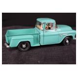Chevrolet Pickup Truck - Motormax 1957 3100 Stepside Lowrider Turquoise