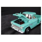 Chevrolet Pickup Truck - Motormax 1957 3100 Stepside Lowrider Turquoise