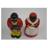 Salt & Pepper Shakers - Aunt Jemima & Uncle Moses