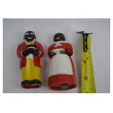 Salt & Pepper Shakers - Aunt Jemima & Uncle Moses