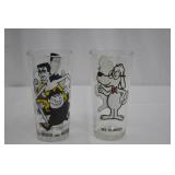 Drinking Glasses - Boris & Natasha & Mr. Peabody - 1975 Collector Series