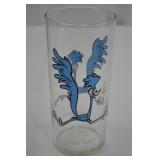 Looney Tunes Glass Tumblers - Set of 5 (Speedy Gonzales, Road Runner, Porky Pig, Daffy Duck, Tasmanian Devil)