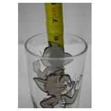 Looney Tunes Glass Tumblers - Set of 5 (Speedy Gonzales, Road Runner, Porky Pig, Daffy Duck, Tasmanian Devil)