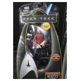 Star Trek Warp Collection Spock & Scotty Figures