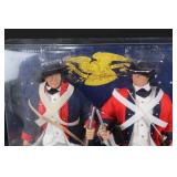 Soldiers of the World - American Patriot & British Redcoat Figures
