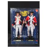 Soldiers of the World: American Patriot & British Redcoat Figures Set