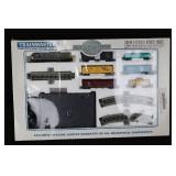 TrainMaster N-scale Electric Train Set - Complete with Tracks & Power Pack