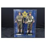 2x Soldiers of the World Dough Boy & WWII GI Figurines