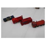 Vintage Die-Cast Toy Vehicle Lot - Trucks, Cars & Planes