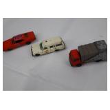 Vintage Die-Cast Toy Vehicle Lot - Trucks, Cars & Planes