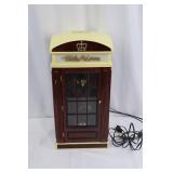 Vintage Style Wooden Telephone Booth - Rotary Dial Decor