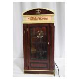 Vintage Style Wooden Telephone Booth - Rotary Dial Decor