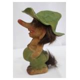 Green Hat Troll Figurine - Small Display Figure