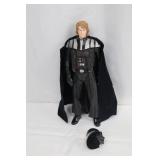 Star Wars Darth Vader Action Figure - Cape + Luke Head Accessory