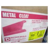Pallet of Ductwork Cleats & Ductmate Gasket Tape