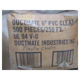Pallet of Ductwork Cleats & Ductmate Gasket Tape