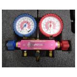 Refrigerant Charging Manifold Gauge & Hose Set
