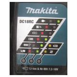 Makita 7.2-18v Charger
