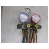 Refrigerant Charging Manifold Gauge & Hose Set