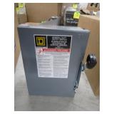 (7) (New) Square D 30A Disconnect Switches