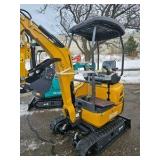 Mini Excavator QK18R with hydraulic thumb!!!