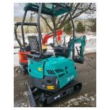 Mini Excavator QK16R with hydraulic thumb!!!