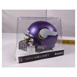 Riddell Mini Helmet Vikings Adam Thielen JSA Certified