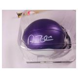 Riddell Mini Helmet Vikings Adam Thielen JSA Certified