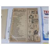 Talking Photo Frame, Recording Frame, misc frames, 1981 MADD Magazine #223, Blank Music writing book, Local Advertisement items