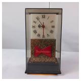 Anheuser-Busch Electric Budweiser Lighted Clock  Sign