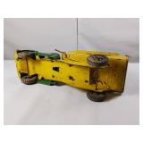 Vintage Buddy L pressed steel hydraulic dump truck metal toy