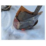 Lot of 2 hand ice augers (Vintage)