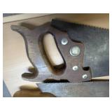Lot of 2 Vintage Handsaws