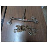 Heavy Duty chain and ratchet tightener